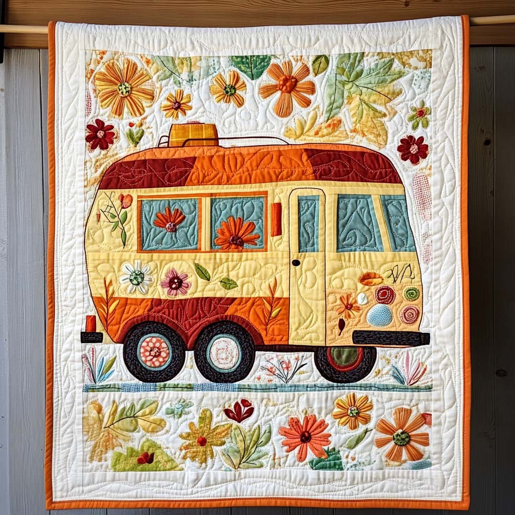 Riverbend Camp Quilted Blanket