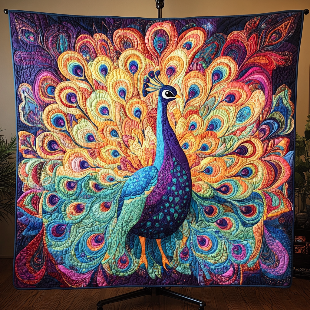 Royal Splendor Quilted Blanket