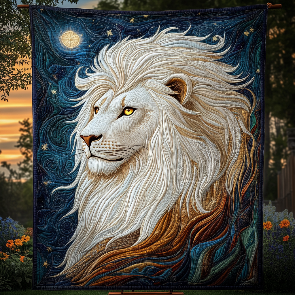 Royal Strength Quilted Blanket
