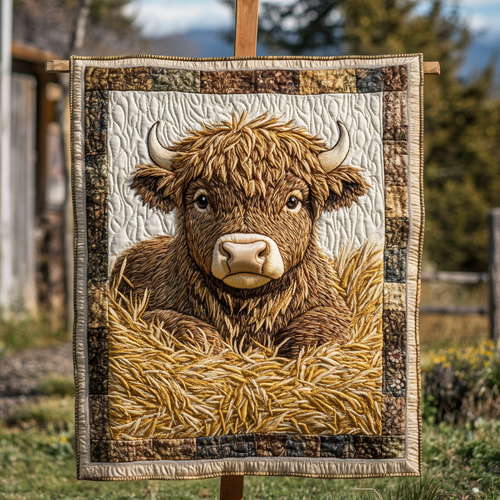 Rustic Grace Quilted Blanket