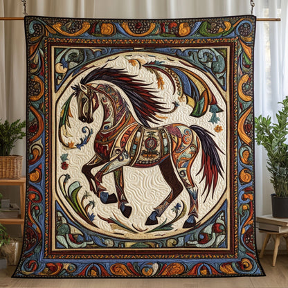 Rustic Trails Quilted Blanket