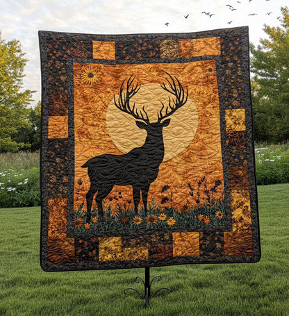 Rustic Wanderer Quilted Blanket