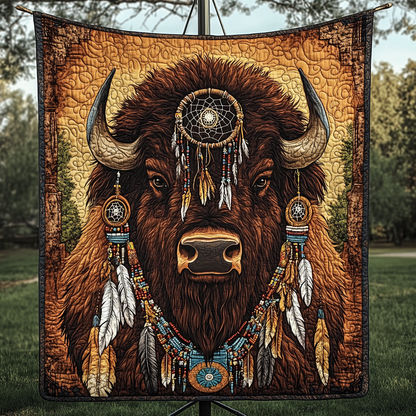 Sacred Hoof Quilted Blanket