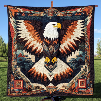 Sacred Soar Quilted Blanket