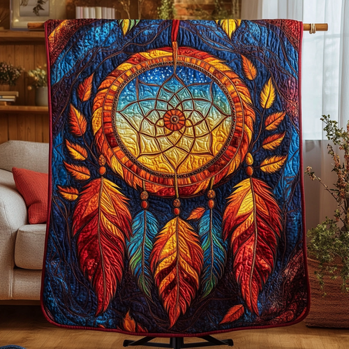 Sacred Threads Quilted Blanket