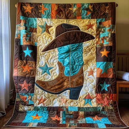 Saddle Up Quilted Blanket