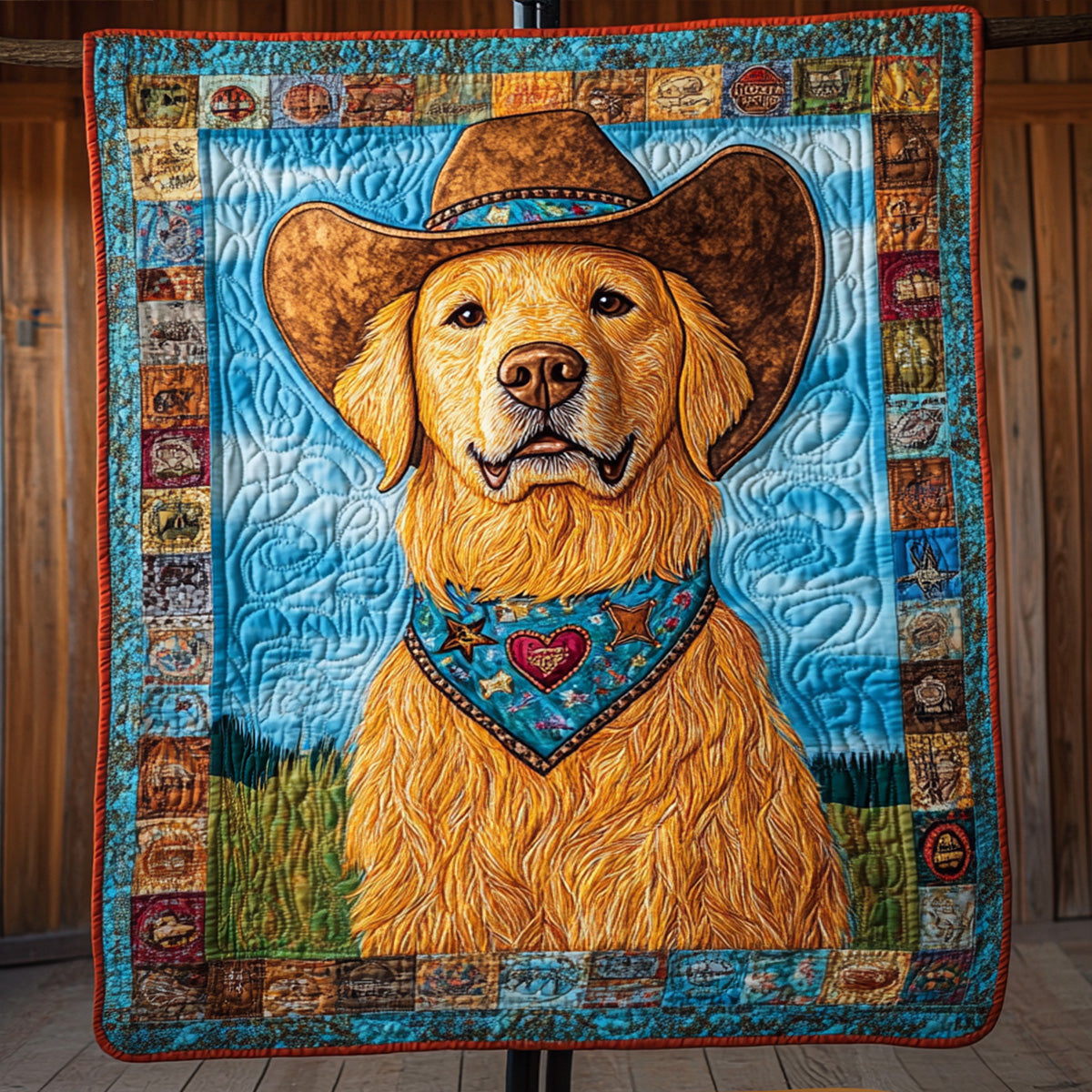 Saddleback Companion Quilted Blanket