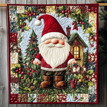 Santa Warmth Quilted Blanket