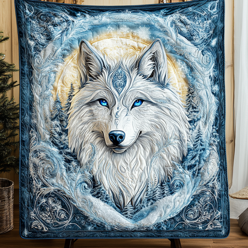 Sapphire Soul Quilted Blanket