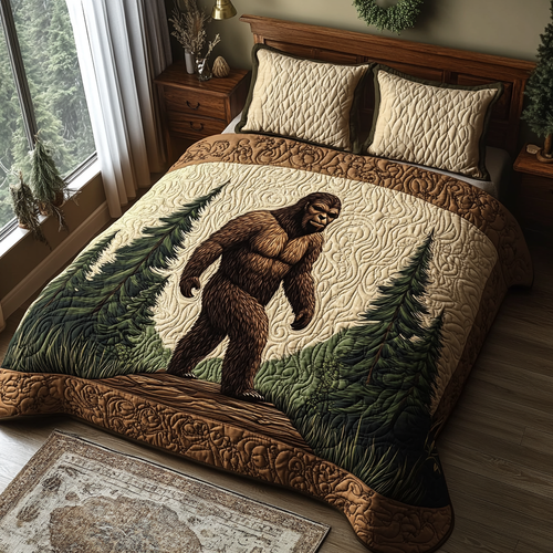 Sasquatch Grove 3-Piece Quilted Bedding Set