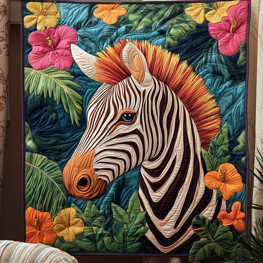 Savanna Stitches Quilted Blanket