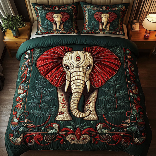 Savannah Guardian 3-Piece Quilted Bedding Set