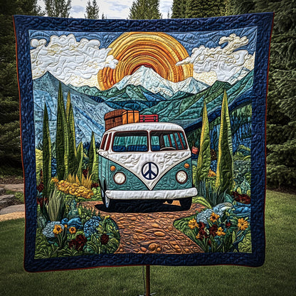 Scenic Route Bliss Quilted Blanket