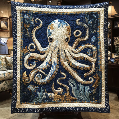 Sea Giant Quilted Blanket