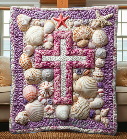 Serenade Cross Quilted Blanket