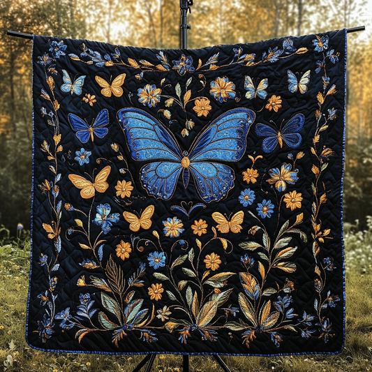 Serene Soar Quilted Blanket