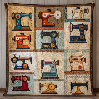 Sewing Enthusiast Quilted Blanket