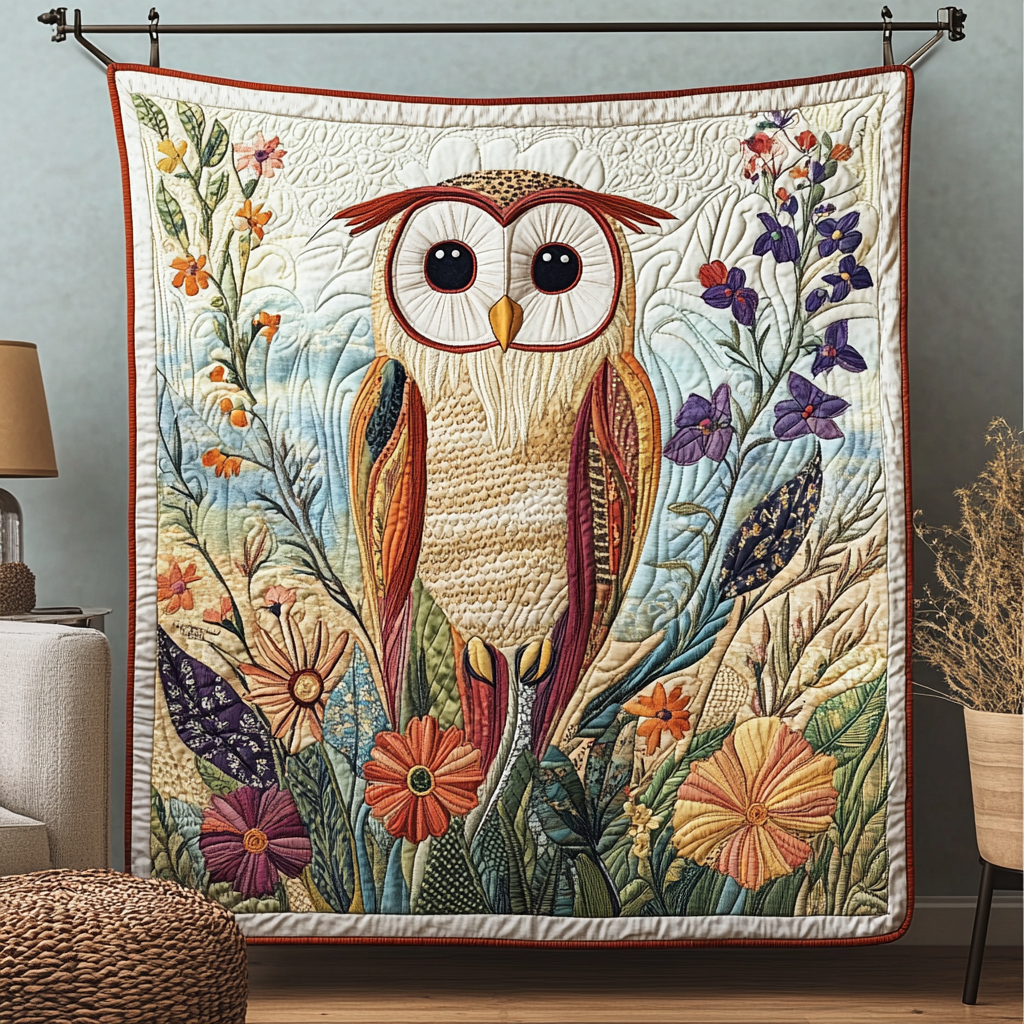 Shadow Glider Quilted Blanket