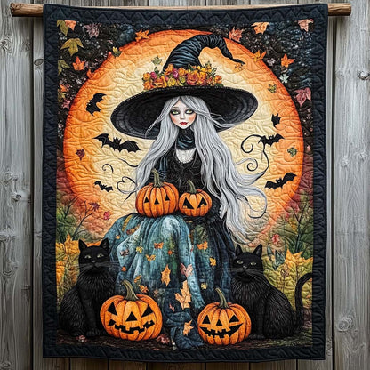 Shadow Spooks Quilted Blanket