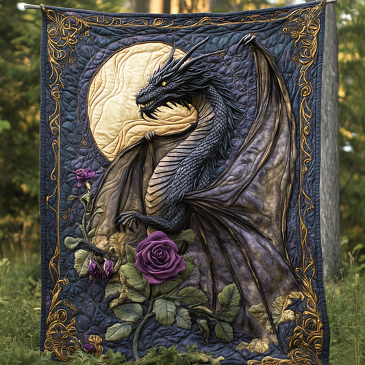 Shadowfang Quilted Blanket