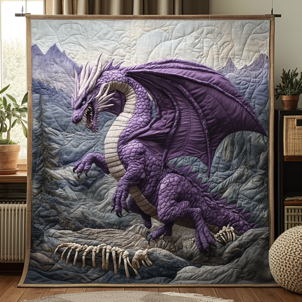 Shadowflight Quilted Blanket