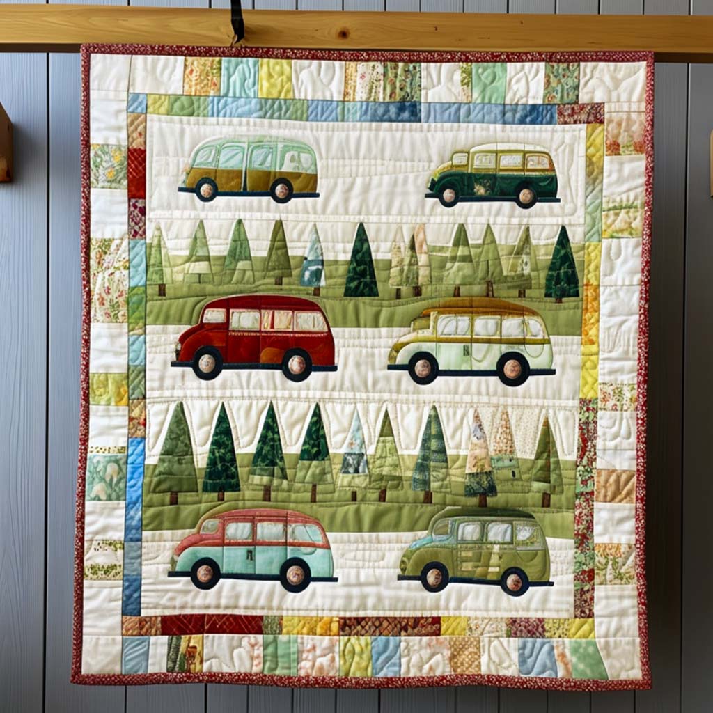 Shady Pines Quilted Blanket