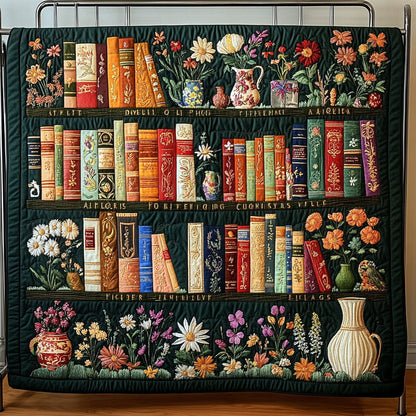 Shelf of Dreams Quilted Blanket