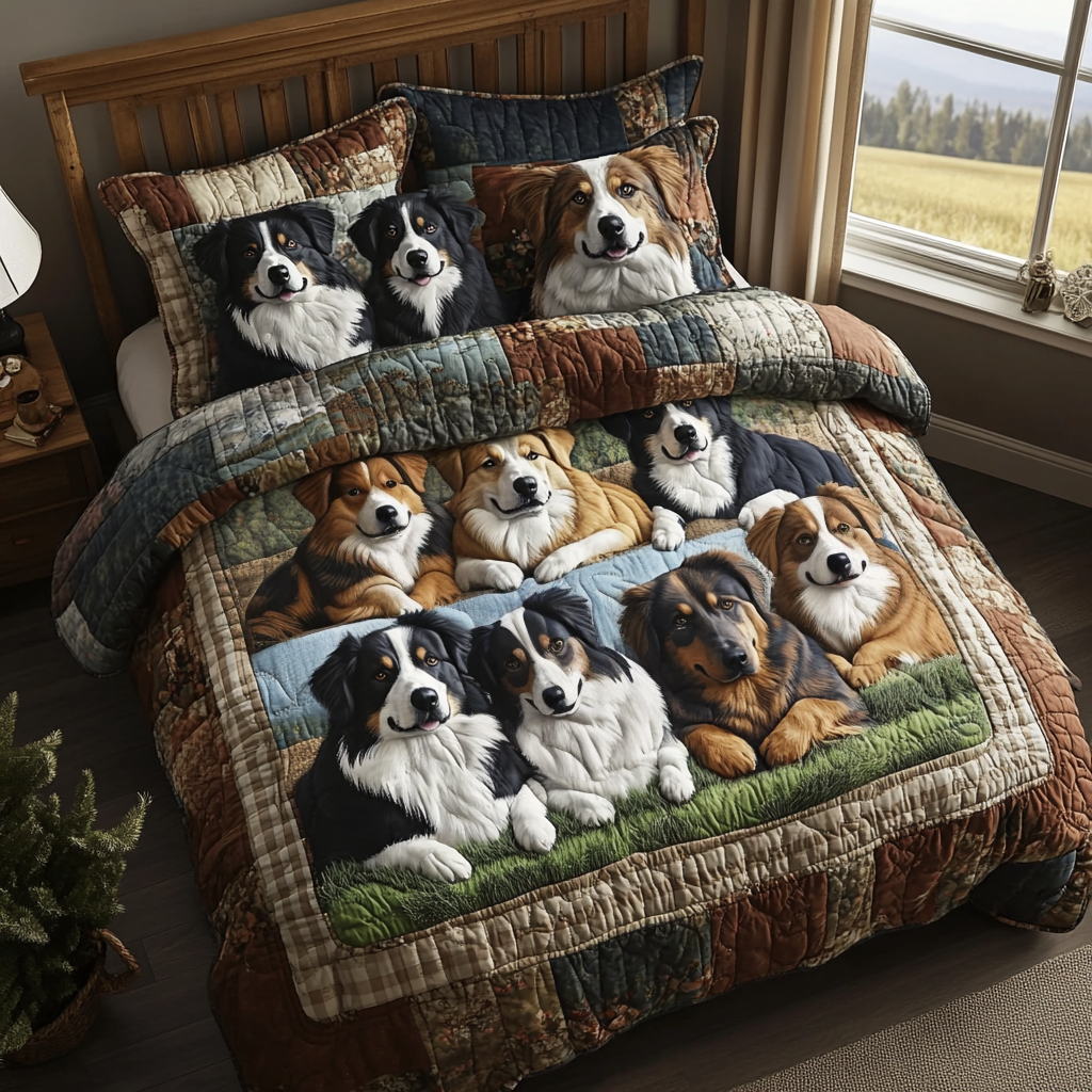 Shepherd Trail 3-Piece Quilted Bedding Set