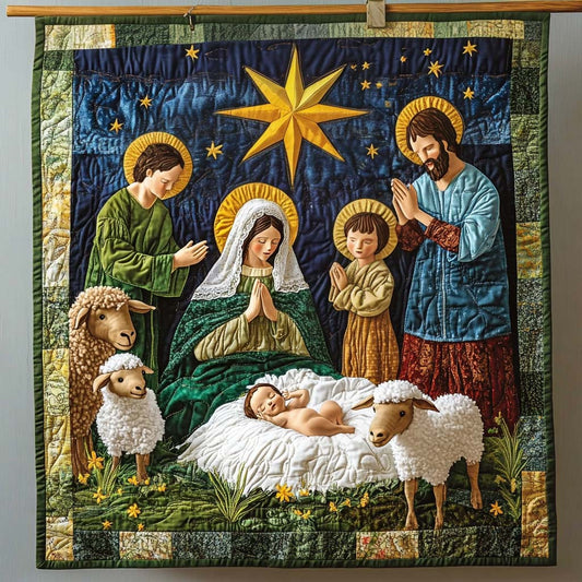 Shepherd Watch Quilted Blanket