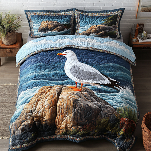 Shore Soar 3-Piece Quilted Bedding Set