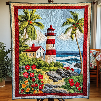 Shoreline Radiance Quilted Blanket