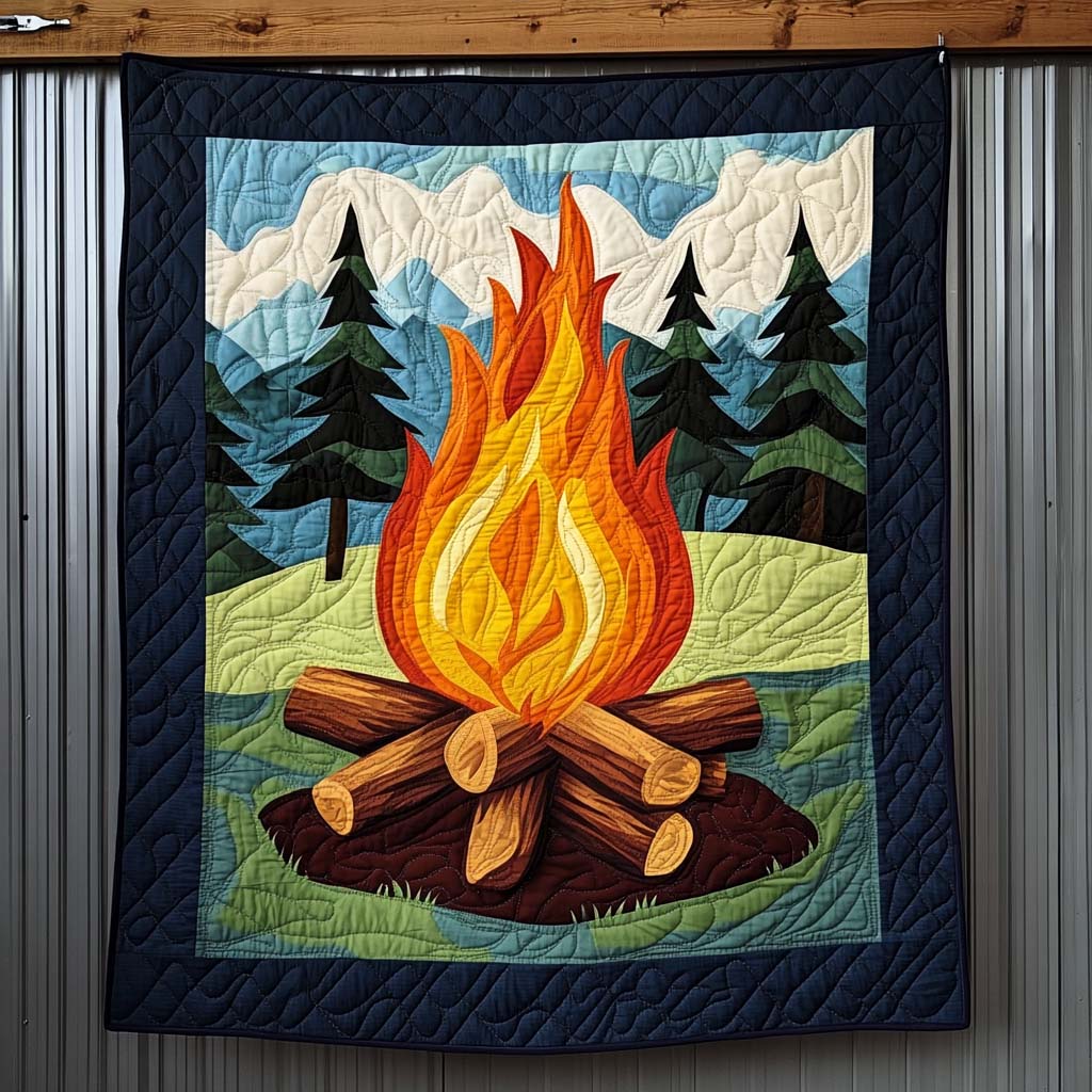 Silent Creek Quilted Blanket
