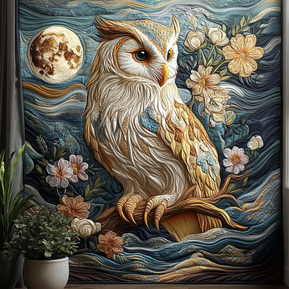Silent Flight Quilted Blanket