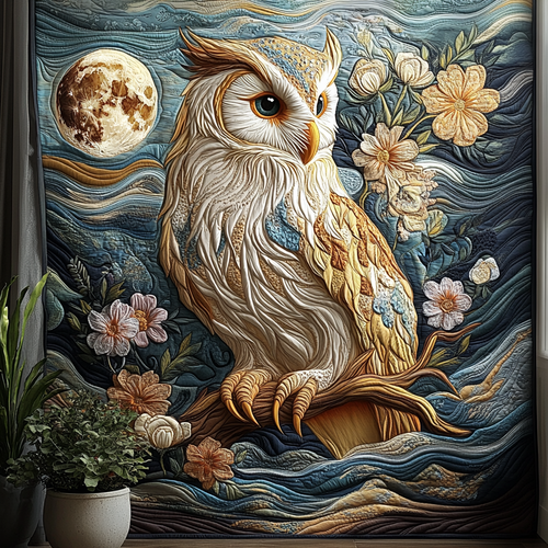 Silent Flight Quilted Blanket
