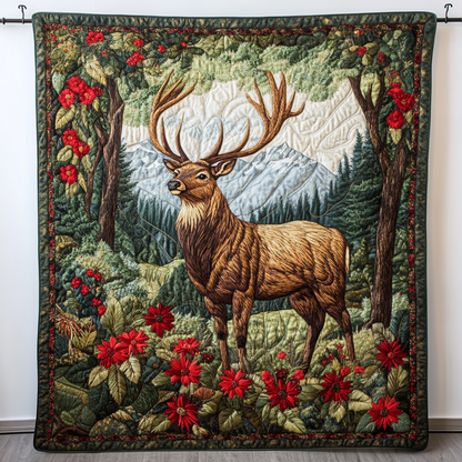 Silent Hoof Quilted Blanket