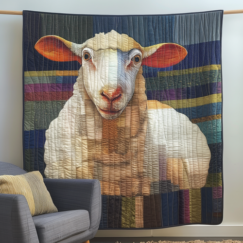 Single Sheep Essentials Quilted Blanket