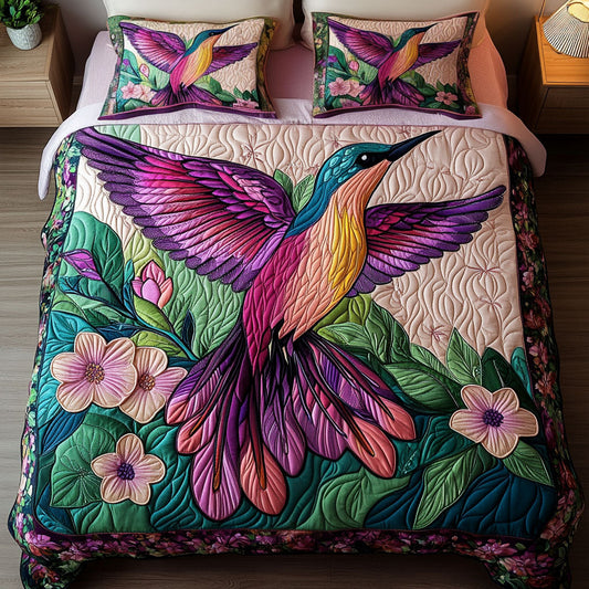 Sky Dancer 3-Piece Quilted Bedding Set