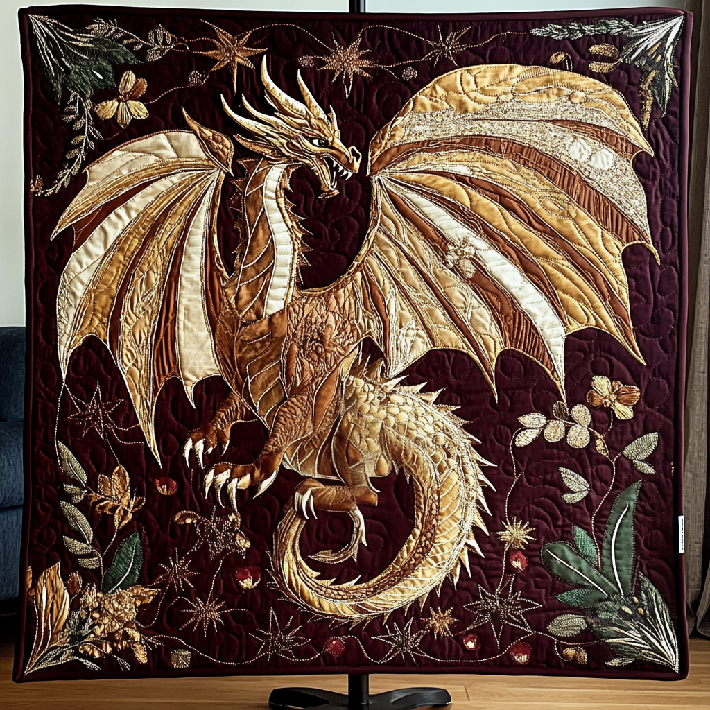 Sky Guardian Quilted Blanket