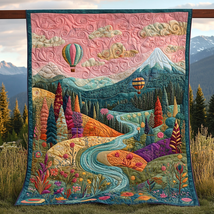 Skyward Dream Quilted Blanket