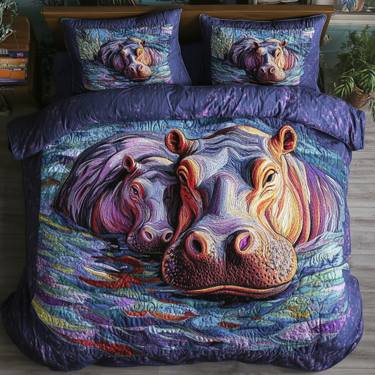 Sleep Safari 3-Piece Quilted Bedding Set