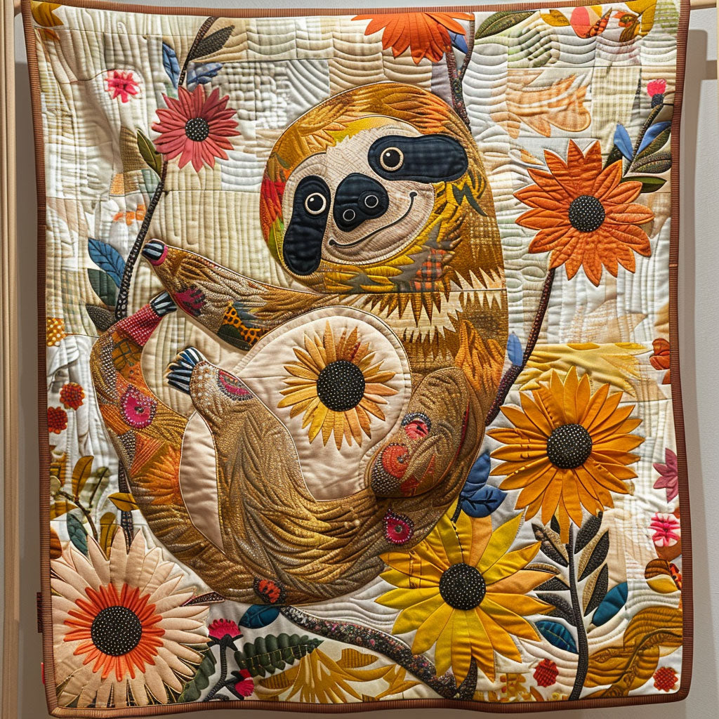 Slothful Comfort Quilted Blanket