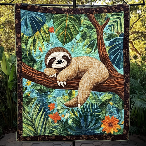 Slow and Steady Quilted Blanket