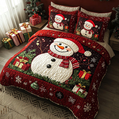 Snowbound 3-Piece Quilted Bedding Set