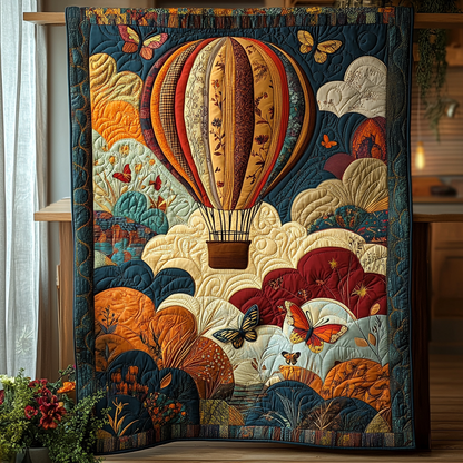 Soaring Views Quilted Blanket