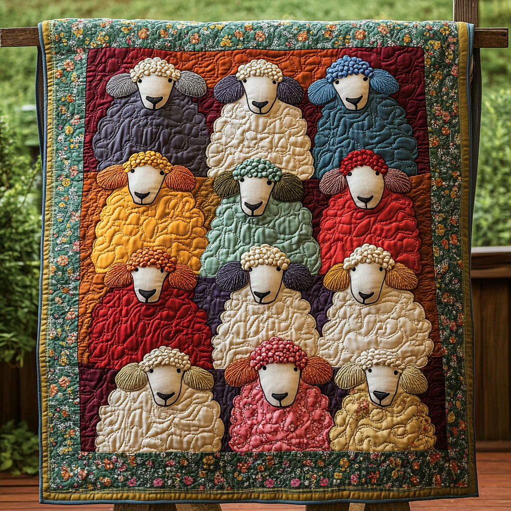 Soft Woolen Bliss Quilted Blanket