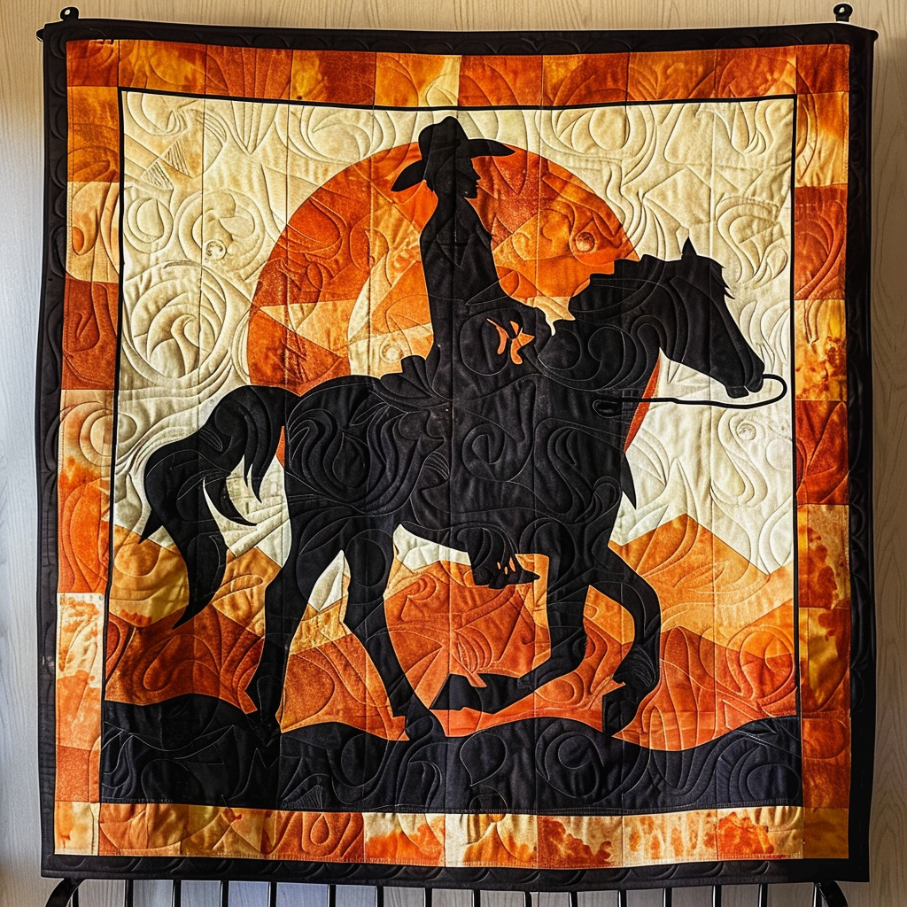 Solstice Saddle Quilted Blanket