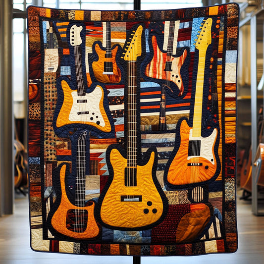 Soundtrack Dream Quilted Blanket