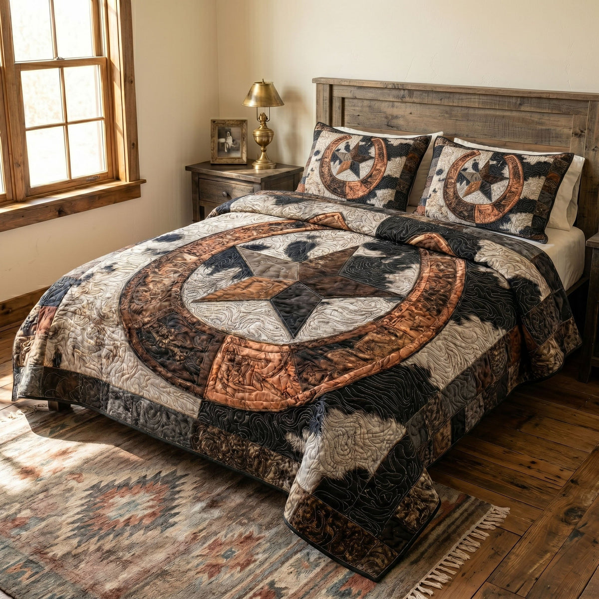Southern Charm 3-Piece Quilted Bedding Set
