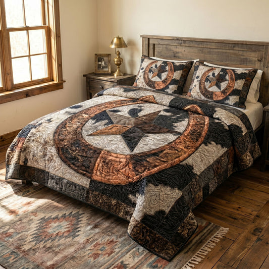 Southern Charm 3-Piece Quilted Bedding Set