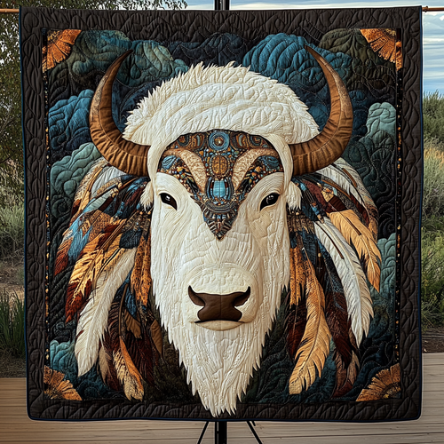 Spirit Plains Quilted Blanket